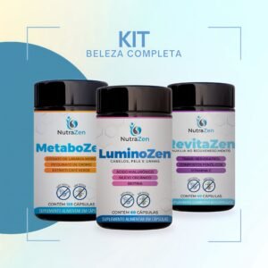 Kit Beleza Completa - Cabelo, Pele e Vitalidade
