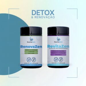 Kit Detox & Renovação - Limpeza e Vitalidade da Pele
